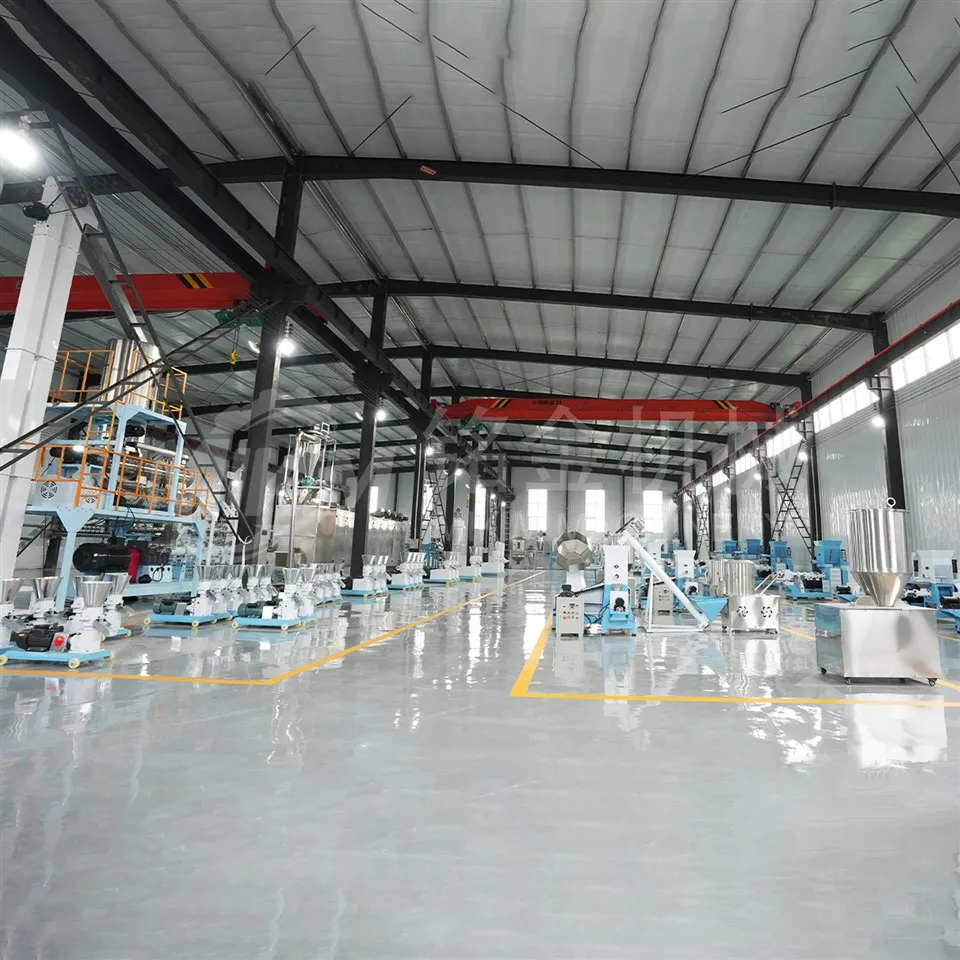 Pełna linia produkcyjna rozszerzenia pasz