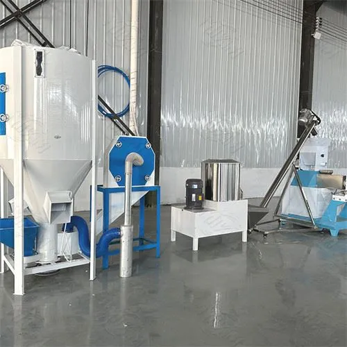 Linia produkcyjna pasz rybołówstwa